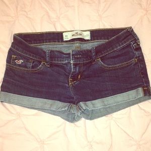 Hollister jean shorts